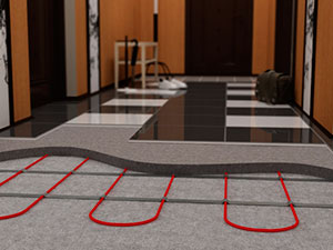 Теплые полы под плитку